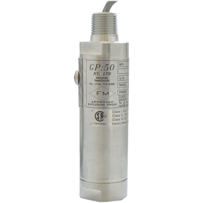 GP:50 Explosion Proof Pressure Transmitter, Model 311 X/P, N, AN, GN